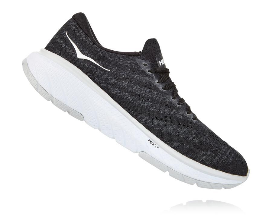 Tenis Corrida Hoka One One Feminino Pretas/Branco - Cavu 3 - 948-NVSEGO